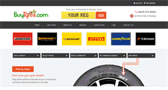Desktop Screenshot of buytyres.com